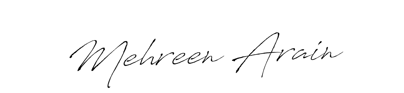 You can use this online signature creator to create a handwritten signature for the name Mehreen Arain. This is the best online autograph maker. Mehreen Arain signature style 6 images and pictures png