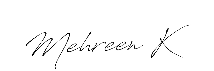 if you are searching for the best signature style for your name Mehreen K. so please give up your signature search. here we have designed multiple signature styles  using Antro_Vectra. Mehreen K signature style 6 images and pictures png