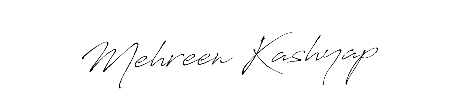 Make a beautiful signature design for name Mehreen Kashyap. With this signature (Antro_Vectra) style, you can create a handwritten signature for free. Mehreen Kashyap signature style 6 images and pictures png