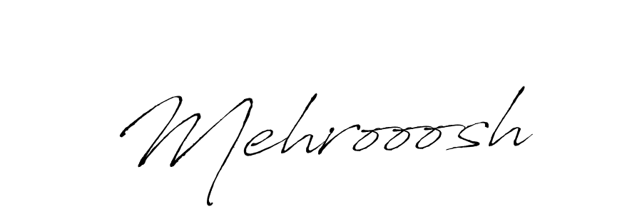 Antro_Vectra is a professional signature style that is perfect for those who want to add a touch of class to their signature. It is also a great choice for those who want to make their signature more unique. Get Mehrooosh name to fancy signature for free. Mehrooosh signature style 6 images and pictures png