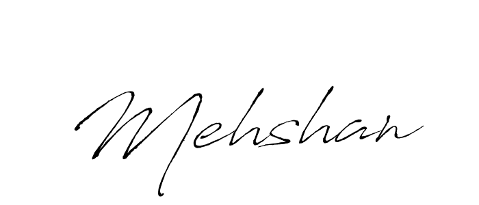 Create a beautiful signature design for name Mehshan. With this signature (Antro_Vectra) fonts, you can make a handwritten signature for free. Mehshan signature style 6 images and pictures png
