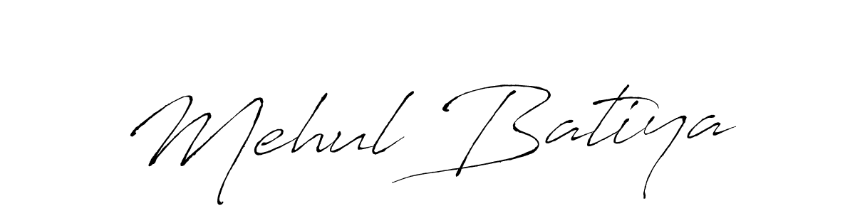 The best way (Antro_Vectra) to make a short signature is to pick only two or three words in your name. The name Mehul Batiya include a total of six letters. For converting this name. Mehul Batiya signature style 6 images and pictures png