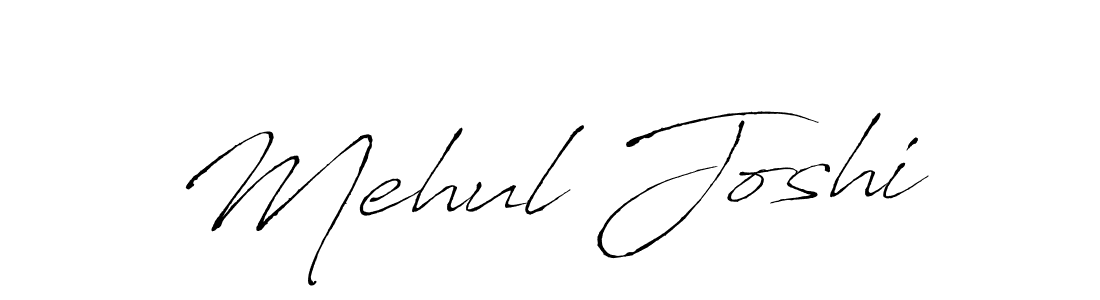 The best way (Antro_Vectra) to make a short signature is to pick only two or three words in your name. The name Mehul Joshi include a total of six letters. For converting this name. Mehul Joshi signature style 6 images and pictures png