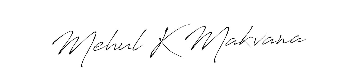 Similarly Antro_Vectra is the best handwritten signature design. Signature creator online .You can use it as an online autograph creator for name Mehul K Makvana. Mehul K Makvana signature style 6 images and pictures png