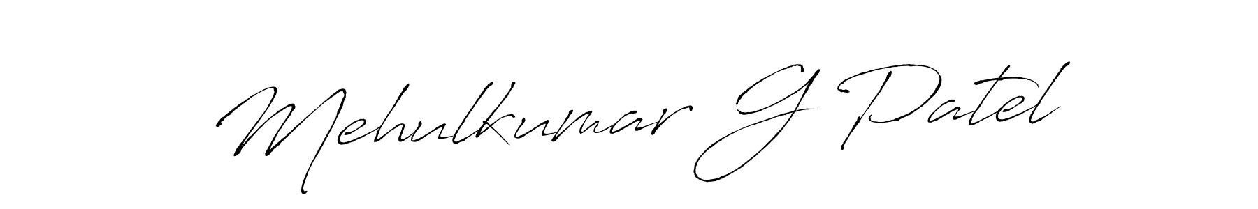 You should practise on your own different ways (Antro_Vectra) to write your name (Mehulkumar G Patel) in signature. don't let someone else do it for you. Mehulkumar G Patel signature style 6 images and pictures png
