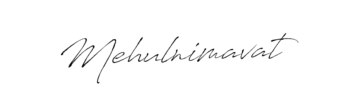 Design your own signature with our free online signature maker. With this signature software, you can create a handwritten (Antro_Vectra) signature for name Mehulnimavat. Mehulnimavat signature style 6 images and pictures png