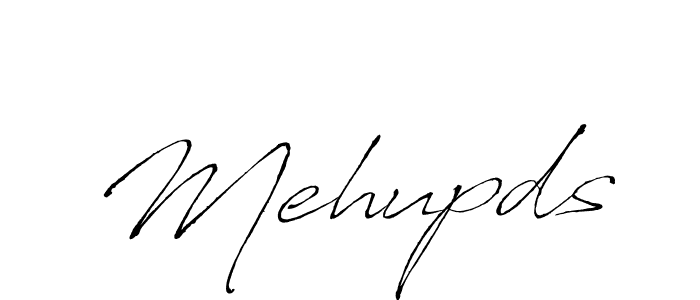Create a beautiful signature design for name Mehupds. With this signature (Antro_Vectra) fonts, you can make a handwritten signature for free. Mehupds signature style 6 images and pictures png