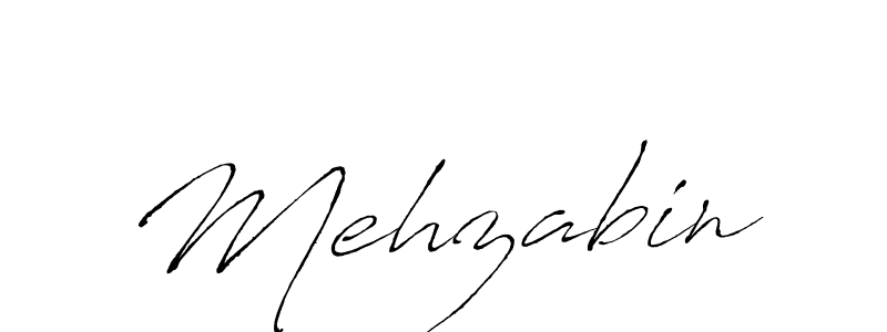 How to make Mehzabin name signature. Use Antro_Vectra style for creating short signs online. This is the latest handwritten sign. Mehzabin signature style 6 images and pictures png