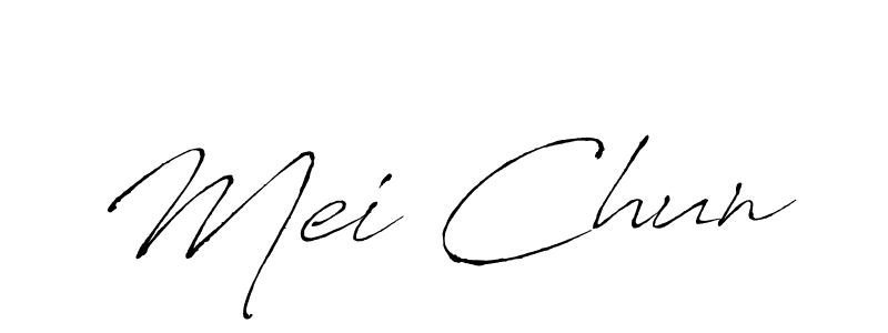 Similarly Antro_Vectra is the best handwritten signature design. Signature creator online .You can use it as an online autograph creator for name Mei Chun. Mei Chun signature style 6 images and pictures png