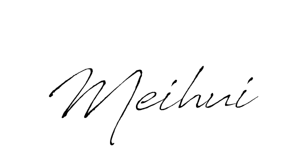 How to Draw Meihui signature style? Antro_Vectra is a latest design signature styles for name Meihui. Meihui signature style 6 images and pictures png