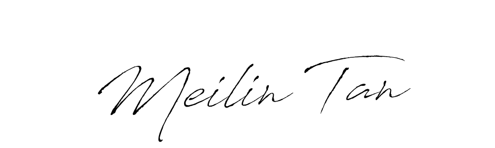 Also we have Meilin Tan name is the best signature style. Create professional handwritten signature collection using Antro_Vectra autograph style. Meilin Tan signature style 6 images and pictures png