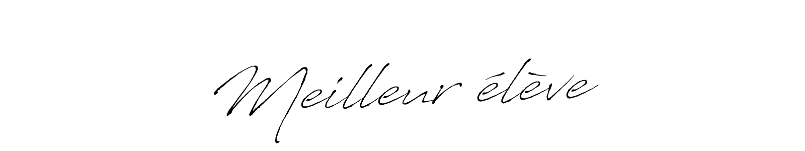 You should practise on your own different ways (Antro_Vectra) to write your name (Meilleur élève) in signature. don't let someone else do it for you. Meilleur élève signature style 6 images and pictures png