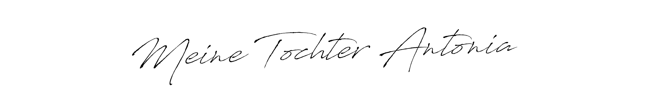 You can use this online signature creator to create a handwritten signature for the name Meine Tochter Antonia. This is the best online autograph maker. Meine Tochter Antonia signature style 6 images and pictures png