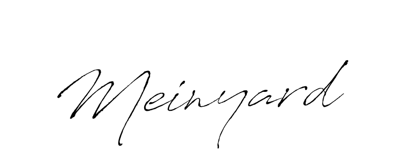 Once you've used our free online signature maker to create your best signature Antro_Vectra style, it's time to enjoy all of the benefits that Meinyard name signing documents. Meinyard signature style 6 images and pictures png