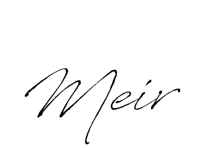 The best way (Antro_Vectra) to make a short signature is to pick only two or three words in your name. The name Meir include a total of six letters. For converting this name. Meir signature style 6 images and pictures png