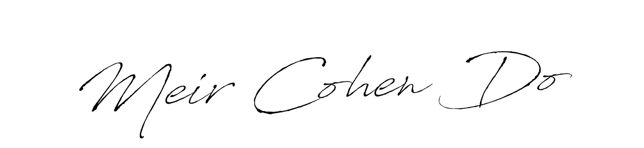 if you are searching for the best signature style for your name Meir Cohen Do. so please give up your signature search. here we have designed multiple signature styles  using Antro_Vectra. Meir Cohen Do signature style 6 images and pictures png