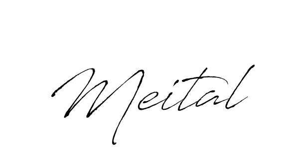 You should practise on your own different ways (Antro_Vectra) to write your name (Meital) in signature. don't let someone else do it for you. Meital signature style 6 images and pictures png