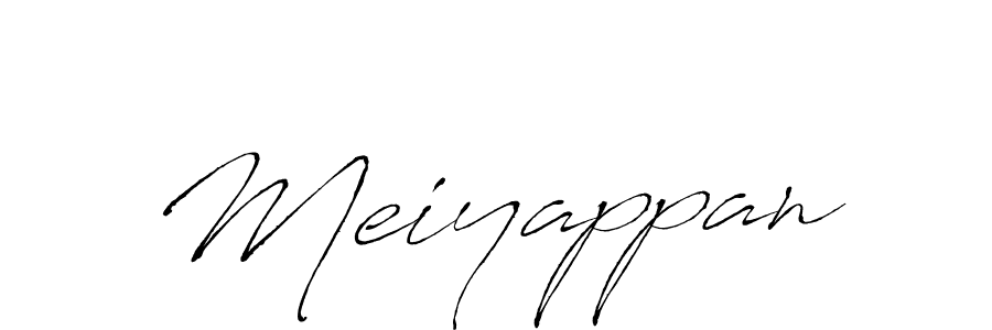 Also we have Meiyappan name is the best signature style. Create professional handwritten signature collection using Antro_Vectra autograph style. Meiyappan signature style 6 images and pictures png