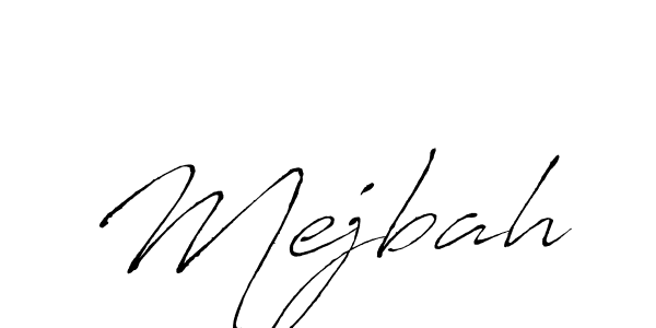 Design your own signature with our free online signature maker. With this signature software, you can create a handwritten (Antro_Vectra) signature for name Mejbah. Mejbah signature style 6 images and pictures png