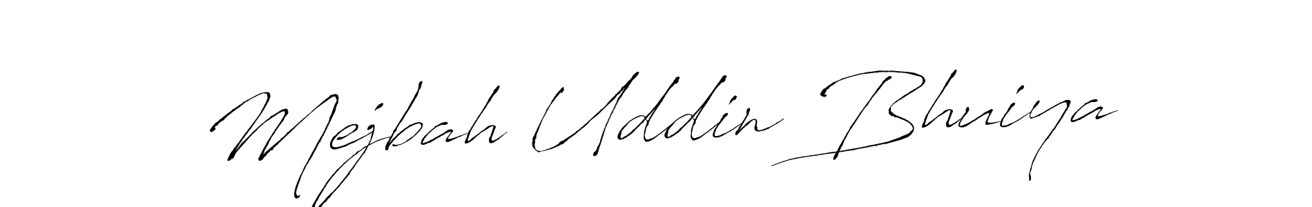 It looks lik you need a new signature style for name Mejbah Uddin Bhuiya. Design unique handwritten (Antro_Vectra) signature with our free signature maker in just a few clicks. Mejbah Uddin Bhuiya signature style 6 images and pictures png