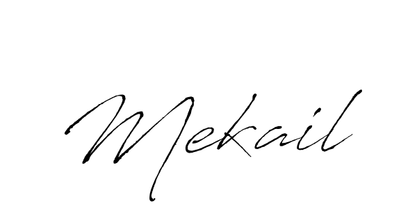 Make a beautiful signature design for name Mekail. Use this online signature maker to create a handwritten signature for free. Mekail signature style 6 images and pictures png