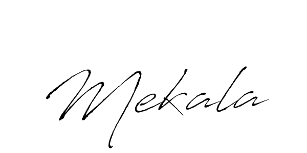 Mekala stylish signature style. Best Handwritten Sign (Antro_Vectra) for my name. Handwritten Signature Collection Ideas for my name Mekala. Mekala signature style 6 images and pictures png