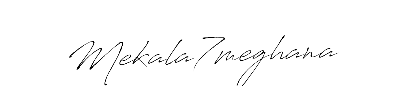 Make a beautiful signature design for name Mekala7meghana. Use this online signature maker to create a handwritten signature for free. Mekala7meghana signature style 6 images and pictures png