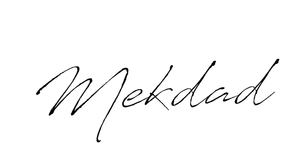 How to make Mekdad name signature. Use Antro_Vectra style for creating short signs online. This is the latest handwritten sign. Mekdad signature style 6 images and pictures png