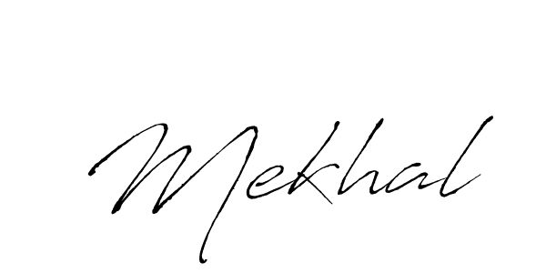 Use a signature maker to create a handwritten signature online. With this signature software, you can design (Antro_Vectra) your own signature for name Mekhal. Mekhal signature style 6 images and pictures png
