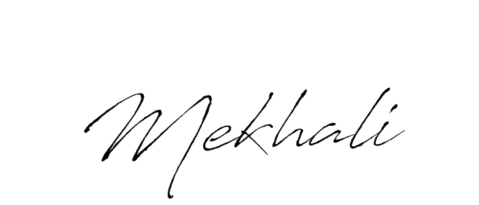 How to make Mekhali name signature. Use Antro_Vectra style for creating short signs online. This is the latest handwritten sign. Mekhali signature style 6 images and pictures png