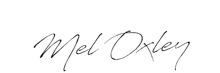 Use a signature maker to create a handwritten signature online. With this signature software, you can design (Antro_Vectra) your own signature for name Mel Oxley. Mel Oxley signature style 6 images and pictures png