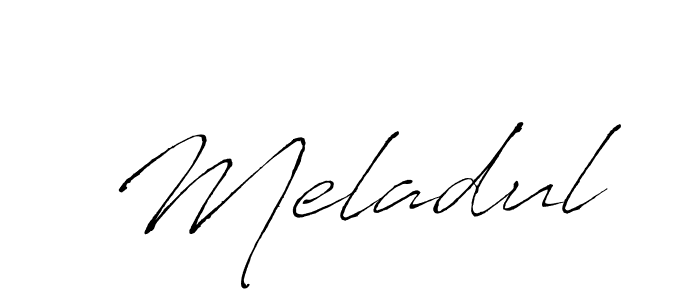 Also we have Meladul name is the best signature style. Create professional handwritten signature collection using Antro_Vectra autograph style. Meladul signature style 6 images and pictures png