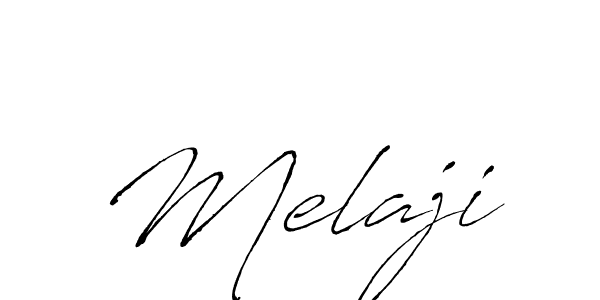 Antro_Vectra is a professional signature style that is perfect for those who want to add a touch of class to their signature. It is also a great choice for those who want to make their signature more unique. Get Melaji name to fancy signature for free. Melaji signature style 6 images and pictures png