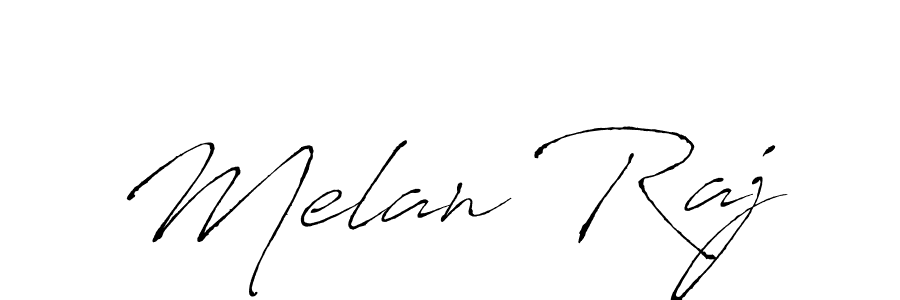 How to make Melan Raj signature? Antro_Vectra is a professional autograph style. Create handwritten signature for Melan Raj name. Melan Raj signature style 6 images and pictures png