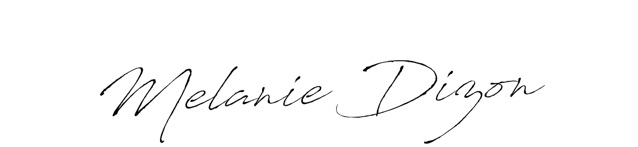 Make a beautiful signature design for name Melanie Dizon. Use this online signature maker to create a handwritten signature for free. Melanie Dizon signature style 6 images and pictures png