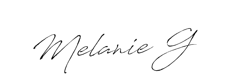 if you are searching for the best signature style for your name Melanie G. so please give up your signature search. here we have designed multiple signature styles  using Antro_Vectra. Melanie G signature style 6 images and pictures png