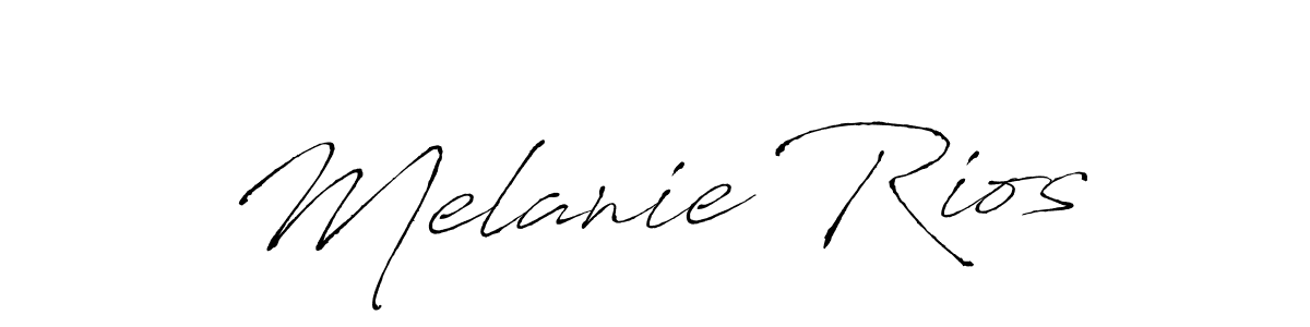 Make a beautiful signature design for name Melanie Rios. Use this online signature maker to create a handwritten signature for free. Melanie Rios signature style 6 images and pictures png