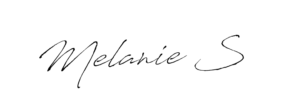 How to Draw Melanie S signature style? Antro_Vectra is a latest design signature styles for name Melanie S. Melanie S signature style 6 images and pictures png