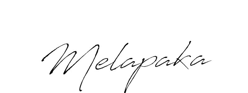 Once you've used our free online signature maker to create your best signature Antro_Vectra style, it's time to enjoy all of the benefits that Melapaka name signing documents. Melapaka signature style 6 images and pictures png