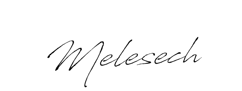 Antro_Vectra is a professional signature style that is perfect for those who want to add a touch of class to their signature. It is also a great choice for those who want to make their signature more unique. Get Melesech name to fancy signature for free. Melesech signature style 6 images and pictures png
