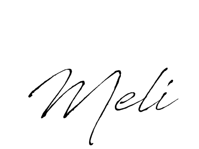 Antro_Vectra is a professional signature style that is perfect for those who want to add a touch of class to their signature. It is also a great choice for those who want to make their signature more unique. Get Meli name to fancy signature for free. Meli signature style 6 images and pictures png