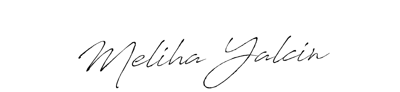 How to make Meliha Yalcin signature? Antro_Vectra is a professional autograph style. Create handwritten signature for Meliha Yalcin name. Meliha Yalcin signature style 6 images and pictures png
