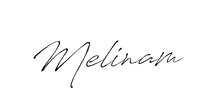 Similarly Antro_Vectra is the best handwritten signature design. Signature creator online .You can use it as an online autograph creator for name Melinam. Melinam signature style 6 images and pictures png