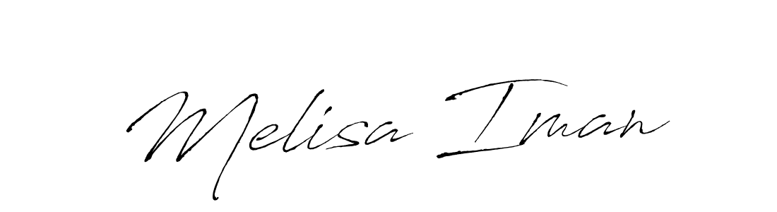 Make a beautiful signature design for name Melisa Iman. Use this online signature maker to create a handwritten signature for free. Melisa Iman signature style 6 images and pictures png