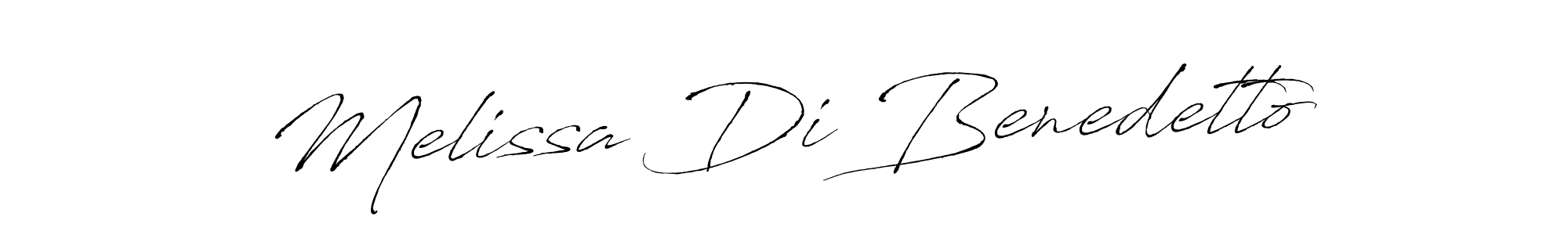 Make a short Melissa Di Benedetto signature style. Manage your documents anywhere anytime using Antro_Vectra. Create and add eSignatures, submit forms, share and send files easily. Melissa Di Benedetto signature style 6 images and pictures png