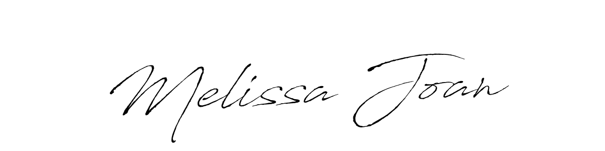 Create a beautiful signature design for name Melissa Joan. With this signature (Antro_Vectra) fonts, you can make a handwritten signature for free. Melissa Joan signature style 6 images and pictures png