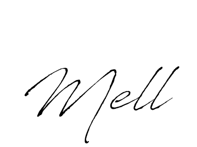 You should practise on your own different ways (Antro_Vectra) to write your name (Mell) in signature. don't let someone else do it for you. Mell signature style 6 images and pictures png