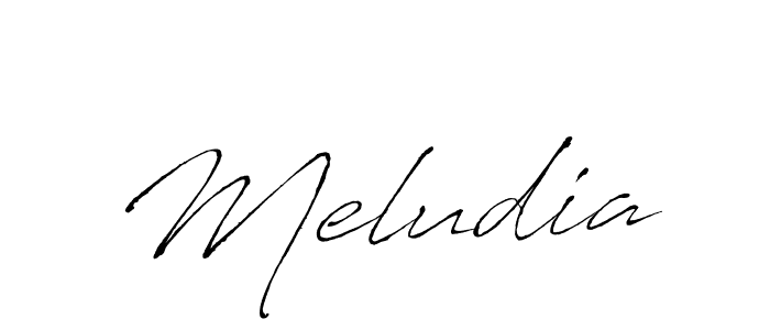 You should practise on your own different ways (Antro_Vectra) to write your name (Meludia) in signature. don't let someone else do it for you. Meludia signature style 6 images and pictures png