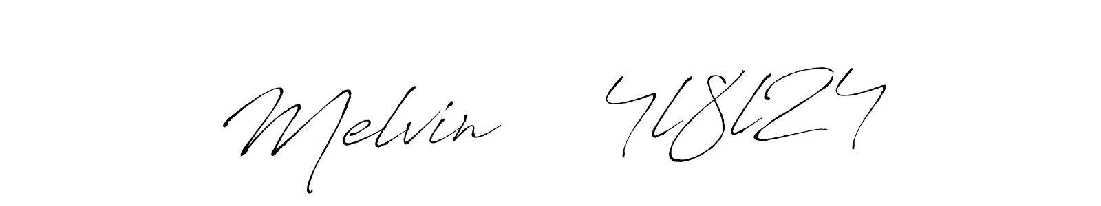 Melvin    4l8l24 stylish signature style. Best Handwritten Sign (Antro_Vectra) for my name. Handwritten Signature Collection Ideas for my name Melvin    4l8l24. Melvin    4l8l24 signature style 6 images and pictures png