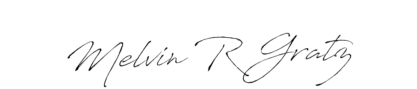 The best way (Antro_Vectra) to make a short signature is to pick only two or three words in your name. The name Melvin R Gratz include a total of six letters. For converting this name. Melvin R Gratz signature style 6 images and pictures png